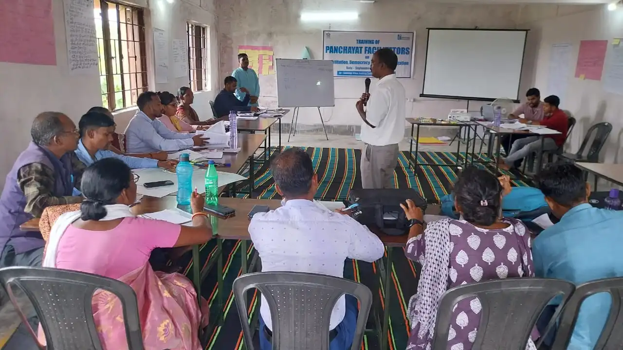 Panchayat Facilitators’ Training on Constitution, Democracy & Leadership